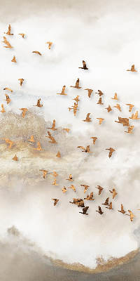 Store intérieur Une volée d'oiseaux