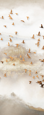 Store intérieur Une volée d'oiseaux