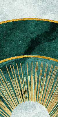 Store enrouleur Un demi-cercle dans un demi-cercle