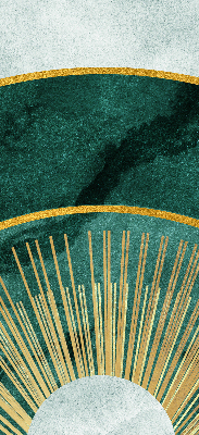 Store enrouleur Un demi-cercle dans un demi-cercle