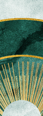 Store enrouleur Un demi-cercle dans un demi-cercle