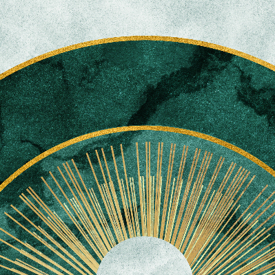 Store enrouleur Un demi-cercle dans un demi-cercle