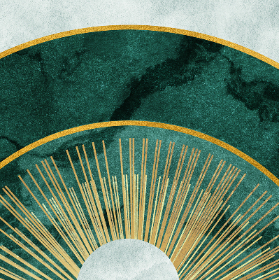 Store enrouleur Un demi-cercle dans un demi-cercle