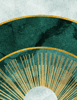 Store enrouleur Un demi-cercle dans un demi-cercle