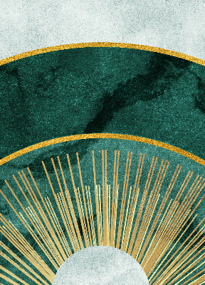 Store enrouleur Un demi-cercle dans un demi-cercle