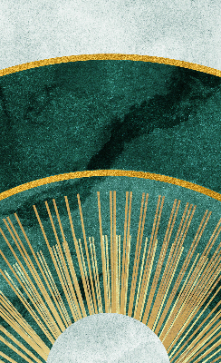 Store enrouleur Un demi-cercle dans un demi-cercle