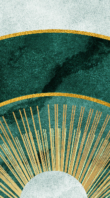 Store enrouleur Un demi-cercle dans un demi-cercle