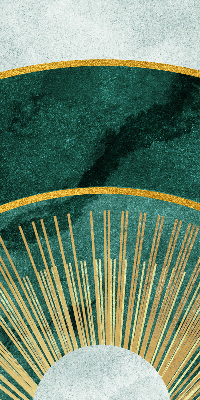 Store enrouleur Un demi-cercle dans un demi-cercle