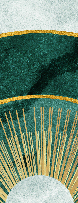 Store enrouleur Un demi-cercle dans un demi-cercle