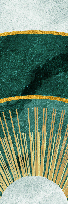 Store enrouleur Un demi-cercle dans un demi-cercle