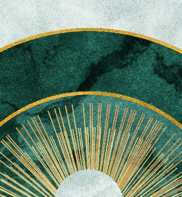 Store enrouleur Un demi-cercle dans un demi-cercle