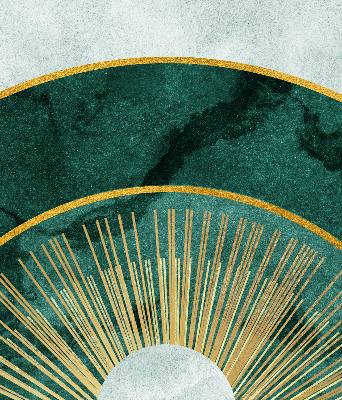 Store enrouleur Un demi-cercle dans un demi-cercle