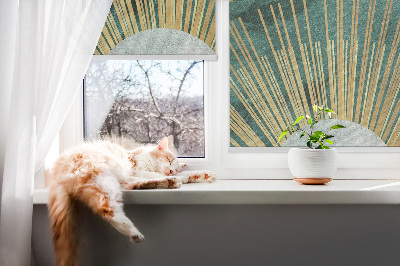 Store enrouleur Un demi-cercle dans un demi-cercle