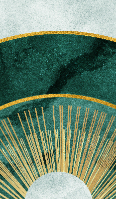 Store enrouleur Un demi-cercle dans un demi-cercle