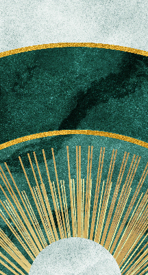 Store enrouleur Un demi-cercle dans un demi-cercle