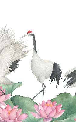 Store intérieur Grues dans les lys