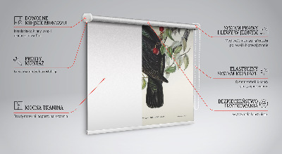 Store enrouleur Oiseaux sur une branche