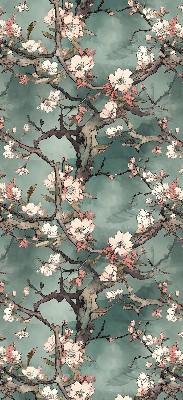 Store intérieur Fleurs sur l'arbre