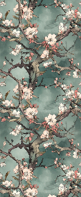 Store intérieur Fleurs sur l'arbre