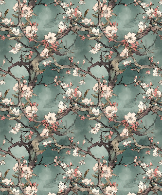 Store intérieur Fleurs sur l'arbre