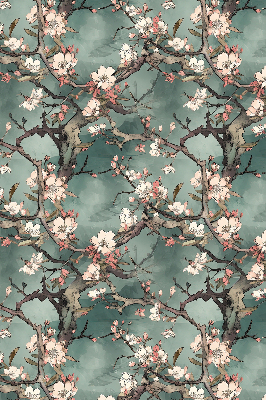 Store intérieur Fleurs sur l'arbre