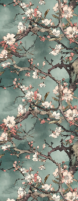 Store intérieur Fleurs sur l'arbre