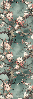 Store intérieur Fleurs sur l'arbre