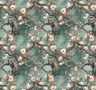 Store intérieur Fleurs sur l'arbre