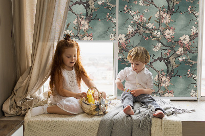 Store intérieur Fleurs sur l'arbre
