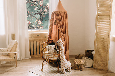 Store intérieur Fleurs sur l'arbre