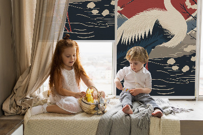 Store intérieur Grue dans l'eau