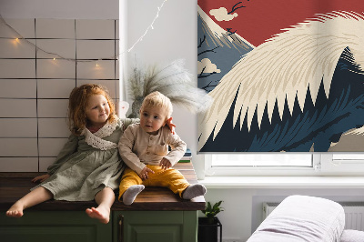 Store intérieur Grue dans l'eau