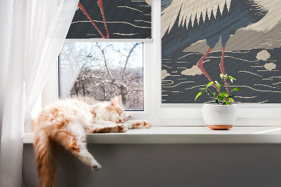 Store intérieur Grue dans l'eau