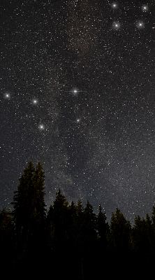 Store intérieur Les étoiles dans le ciel