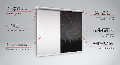 Store intérieur Les étoiles dans le ciel
