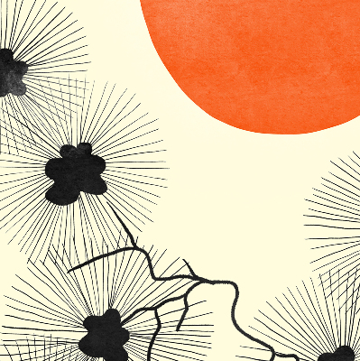 Store enrouleur Pissenlits