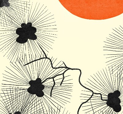 Store enrouleur Pissenlits