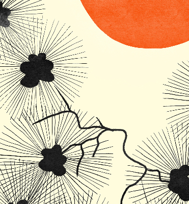 Store enrouleur Pissenlits