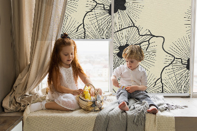 Store enrouleur Pissenlits