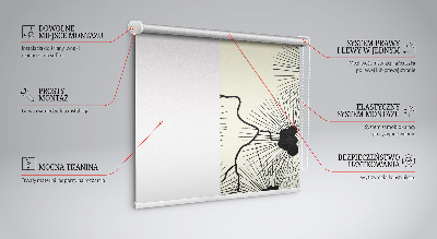 Store enrouleur Pissenlits