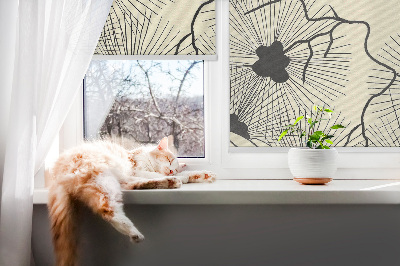 Store enrouleur Pissenlits