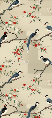 Store intérieur Oiseaux sur un arbre