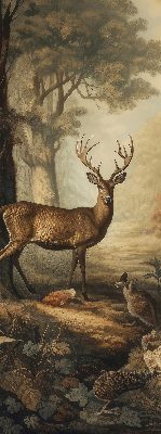 Store enrouleur Les animaux de la forêt