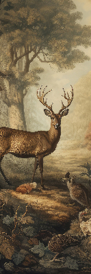 Store enrouleur Les animaux de la forêt