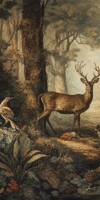 Store enrouleur Les animaux de la forêt