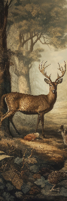 Store enrouleur Les animaux de la forêt