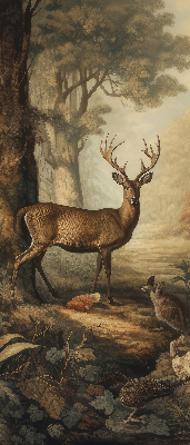 Store enrouleur Les animaux de la forêt