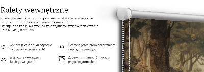 Store enrouleur Les animaux de la forêt