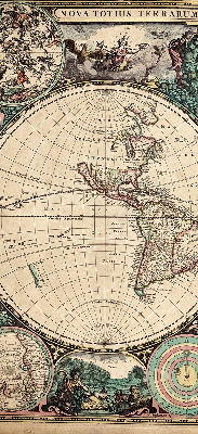 Store intérieur Carte du monde