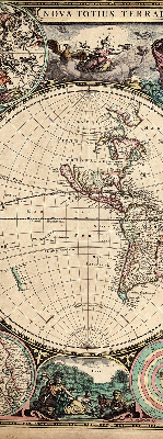 Store intérieur Carte du monde